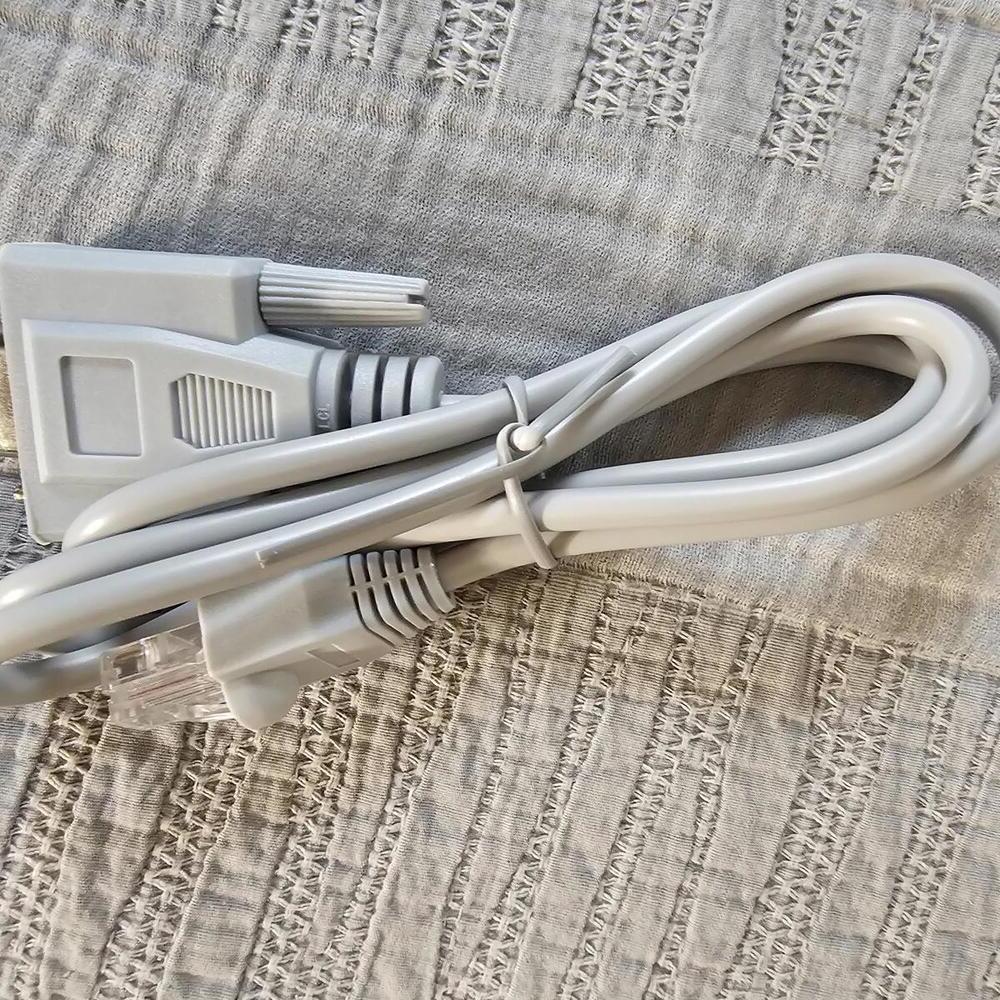 Gray VGA to RJ45 Console Cable Adapter